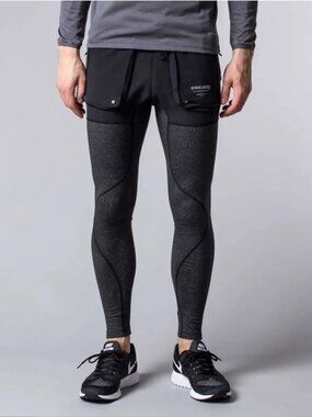 Nike x Undercover Gyakusou Utility Running Tights.  Grey XL